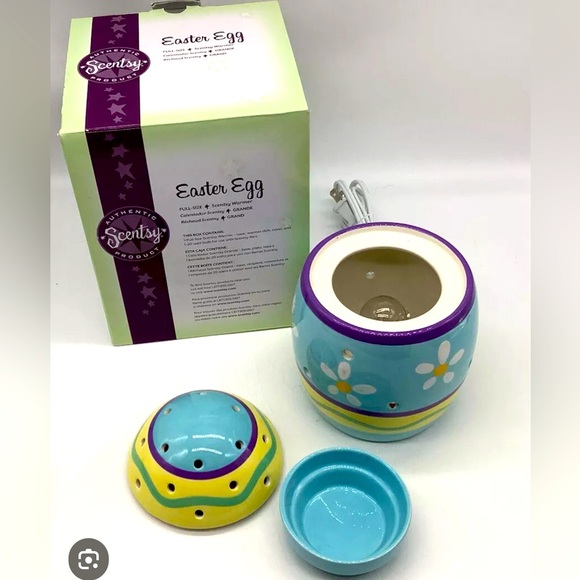 Scentsy Other - Brand New Full Size Scentsy Easter Egg Wax Scent Warmer Retired